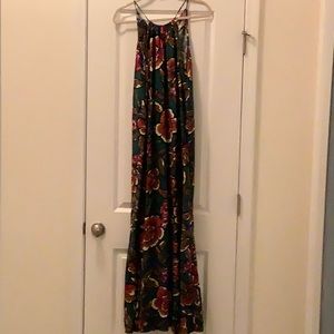 Loft Floral Maxi Dress Size Medium